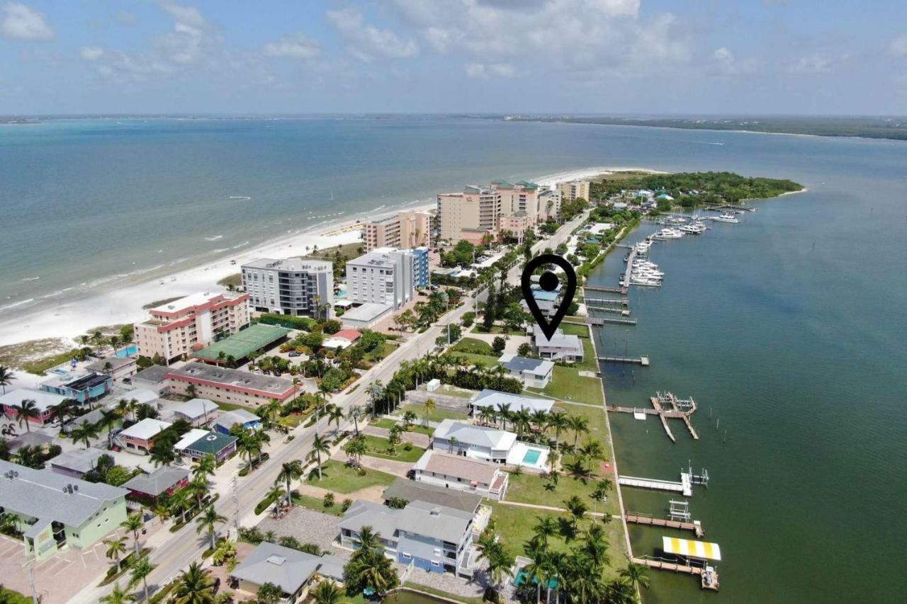 Estero Island Apartment With Boat Dock Fort Myers Beach Exterior foto